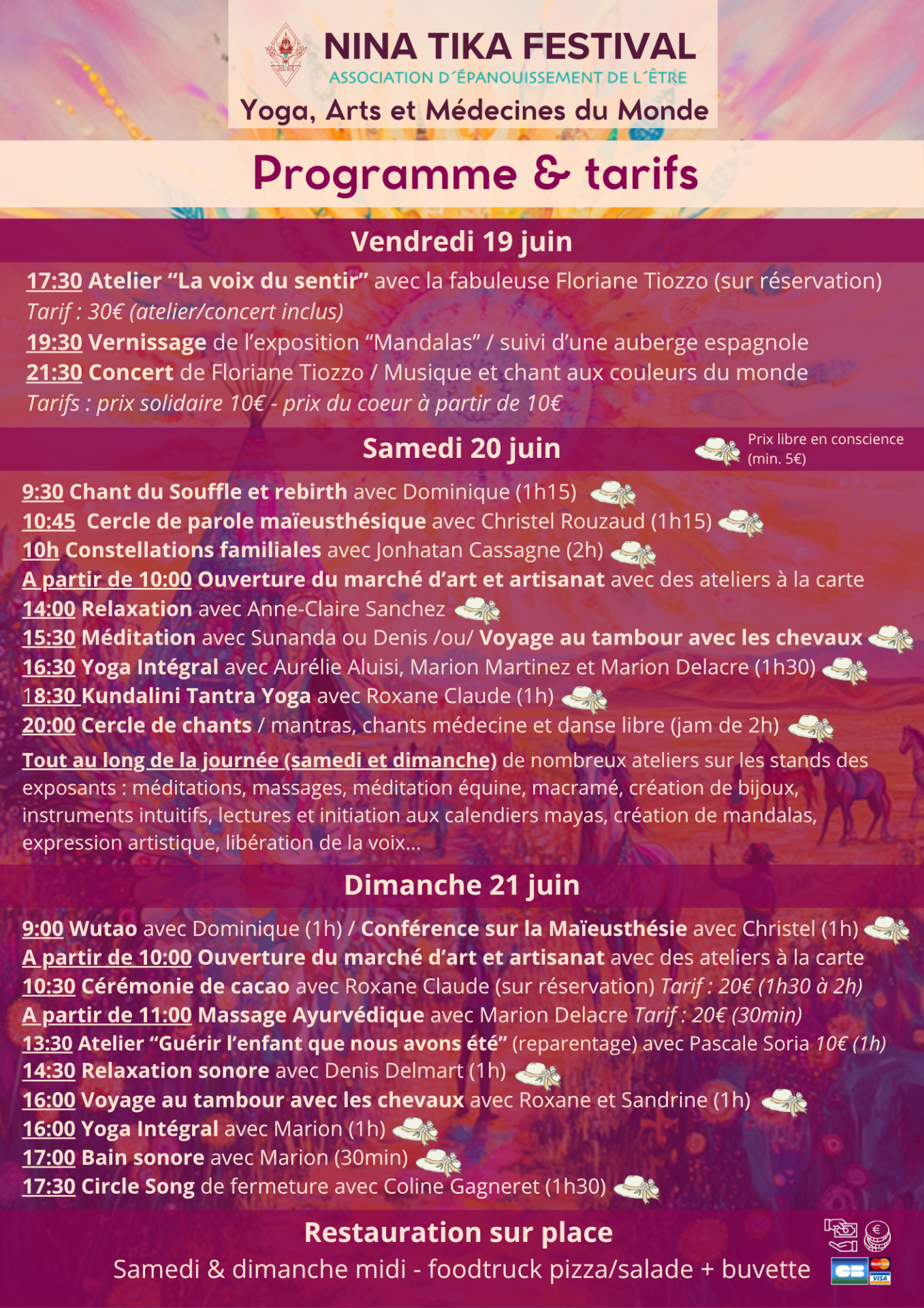 Programme nina tika 2026